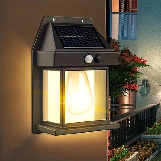 New Solar Tungsten Filament Lamp Outdoor Waterproof